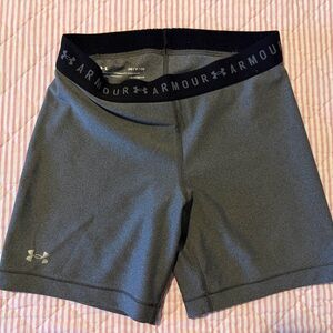 Under Armour Women's Dark Gray Performance Bike Shorts